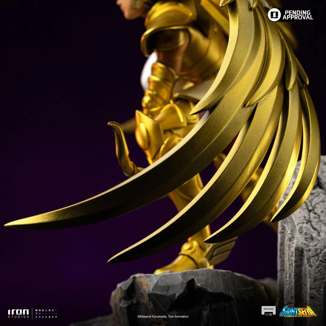 Sagittarius Aiolos Art Statue By Iron Studios - Senzo.in