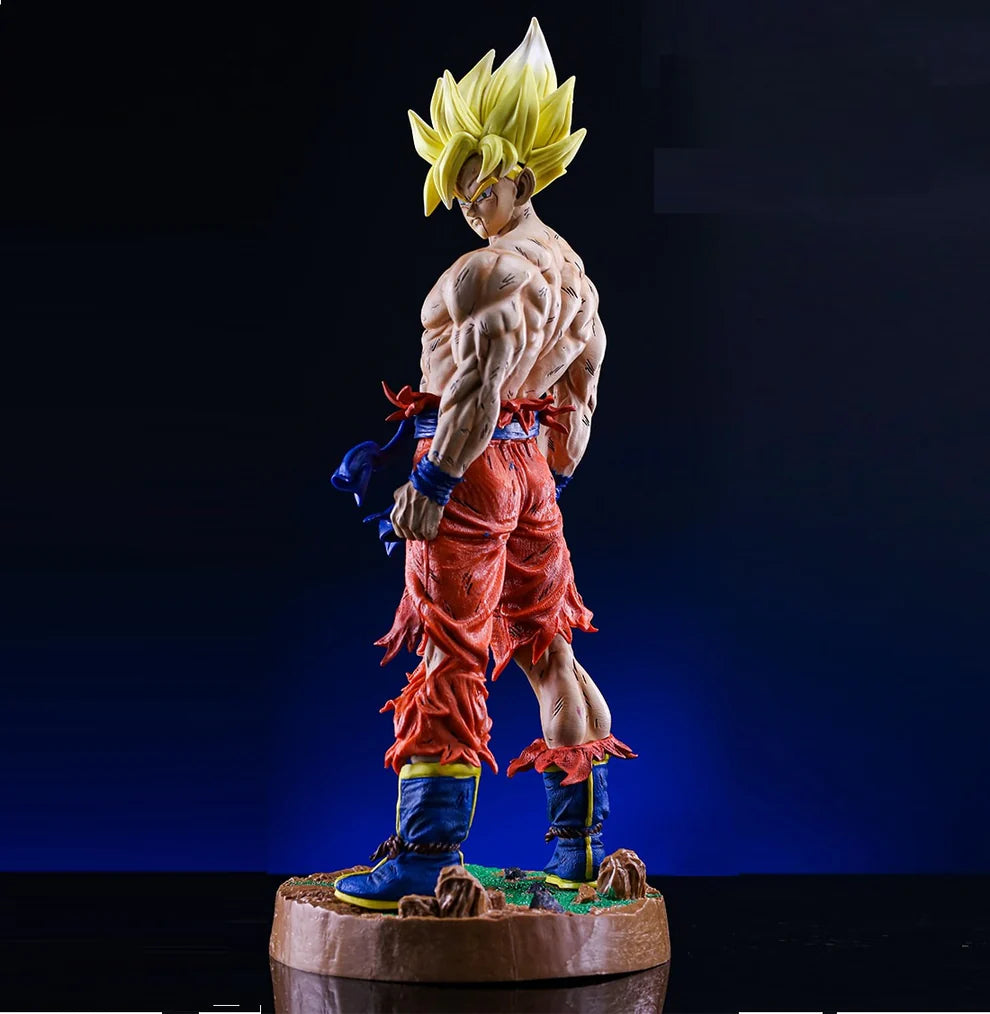 Dragon Ball Z Super Saiyan Goku Action Figure (43 cm) | Premium PVC Anime Collectible - Senzo.in