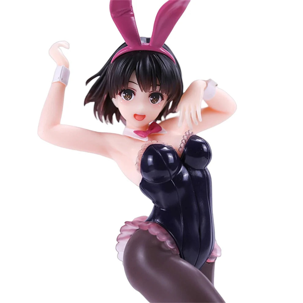 Katou Megumi Bunny Figure ✨ | Saenai Heroine Anime Action Figure (19cm) - Senzo.in