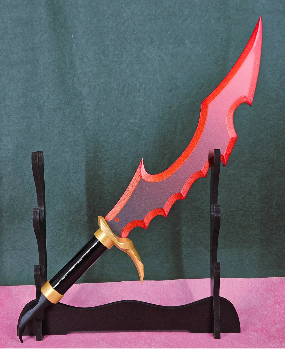 Sung Jin-Woo Knight Killer Katana | 60 cm | Solo Leveling Anime Cosplay Sword - Senzo.in