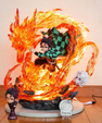 Senzo Tanjiro Kamado LED Action Figure (35cm | PVC) - Senzo.in