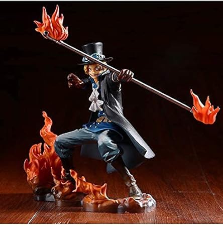 One Piece Group of 3 Action Figures – Luffy, Sabuo & Ace (14–17 CM | PVC) - Senzo.in