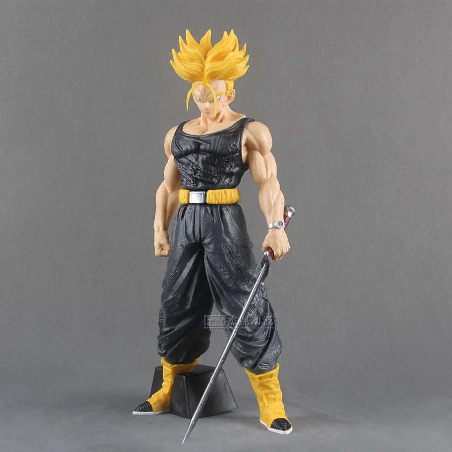 DBZ Future Trunks (Without Jacket) with Sword Action Figure (43 cm) | Premium PVC Collectible - Senzo.in