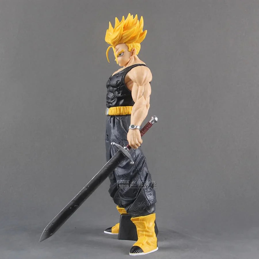 DBZ Future Trunks (Without Jacket) with Sword Action Figure (43 cm) | Premium PVC Collectible - Senzo.in