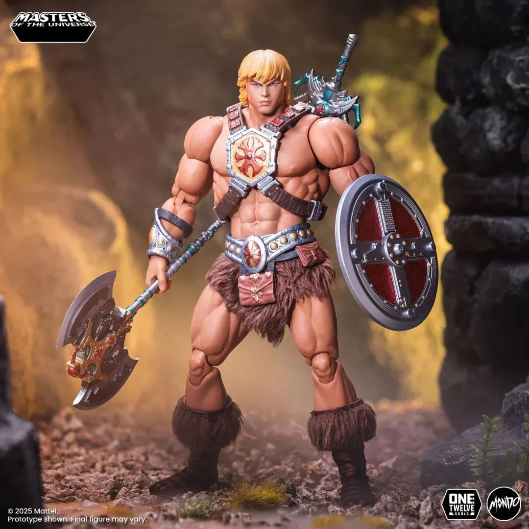 Masters Of The Universe 200X He-Man 1:12 Scale Action Figure By Mondo - Senzo.in