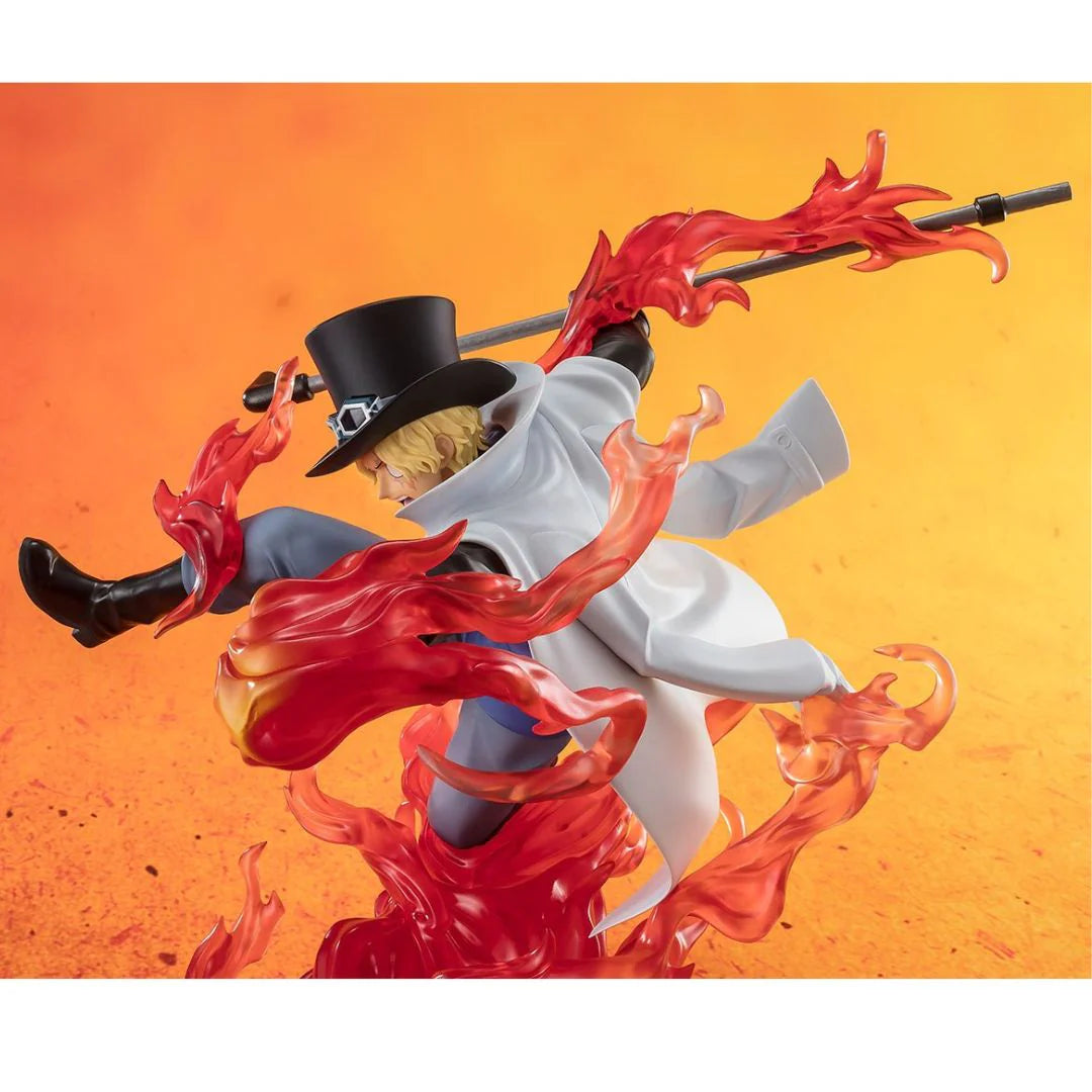 One Piece Sabo -Fire Fist Rook CheckFiguartszero [Extra Battle] By Tamashii Nations - Senzo.in