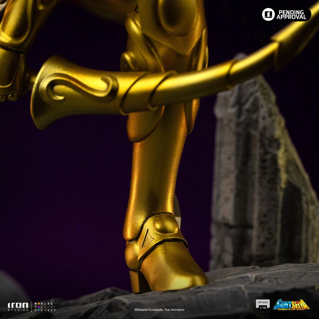 Sagittarius Aiolos Art Statue By Iron Studios - Senzo.in