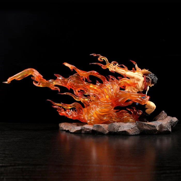 Portgas D. Ace Fire Fist Action Figure with Lights (41 CM | PVC) - Senzo.in