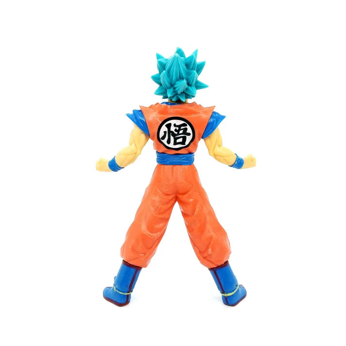 DBZ Super Saiyan Blue Goku Action Figure (16.5 cm) | Self Standing PVC Collectible - Senzo.in