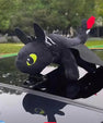 Toothless Night Fury Dragon Toy (20 cm) | Car Dashboard Decor | How to Train Your Dragon Collectible - Senzo.in