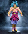 DBZ Legendary Super Saiyan Broly (Blue Hair Edition) Action Figure (20 cm) | Premium PVC Collectible - Senzo.in