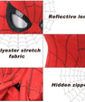 Spider-Man Red Cosplay Mask | Adjustable Eyes | Breathable Unisex Fit - Senzo.in