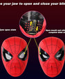 Spider-Man Red Cosplay Mask | Adjustable Eyes | Breathable Unisex Fit - Senzo.in