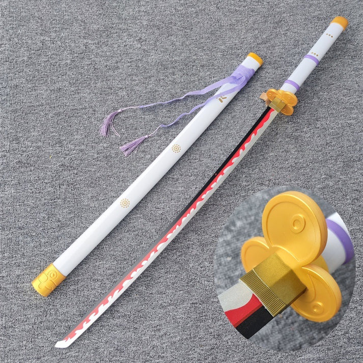 Kozuki Oden Ame no Habakiri Katana | Wooden Blade | 104 cm | One Piece Cosplay Sword - Senzo.in