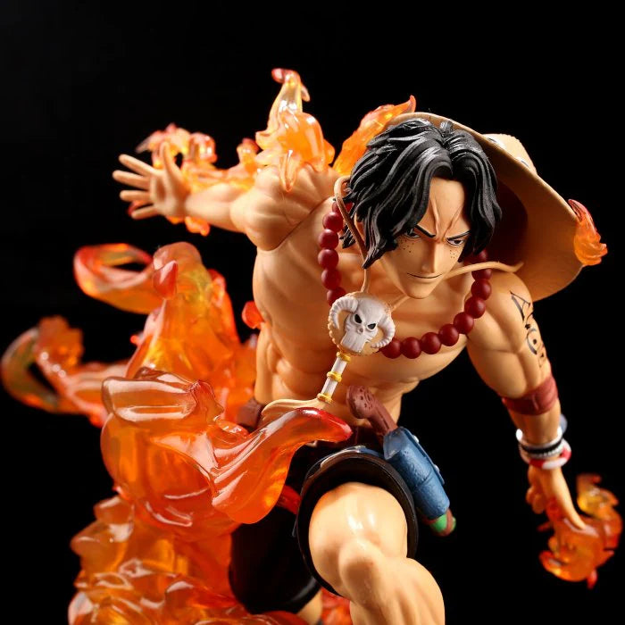 Portgas D. Ace Fire Fist Action Figure with Lights (41 CM | PVC) - Senzo.in