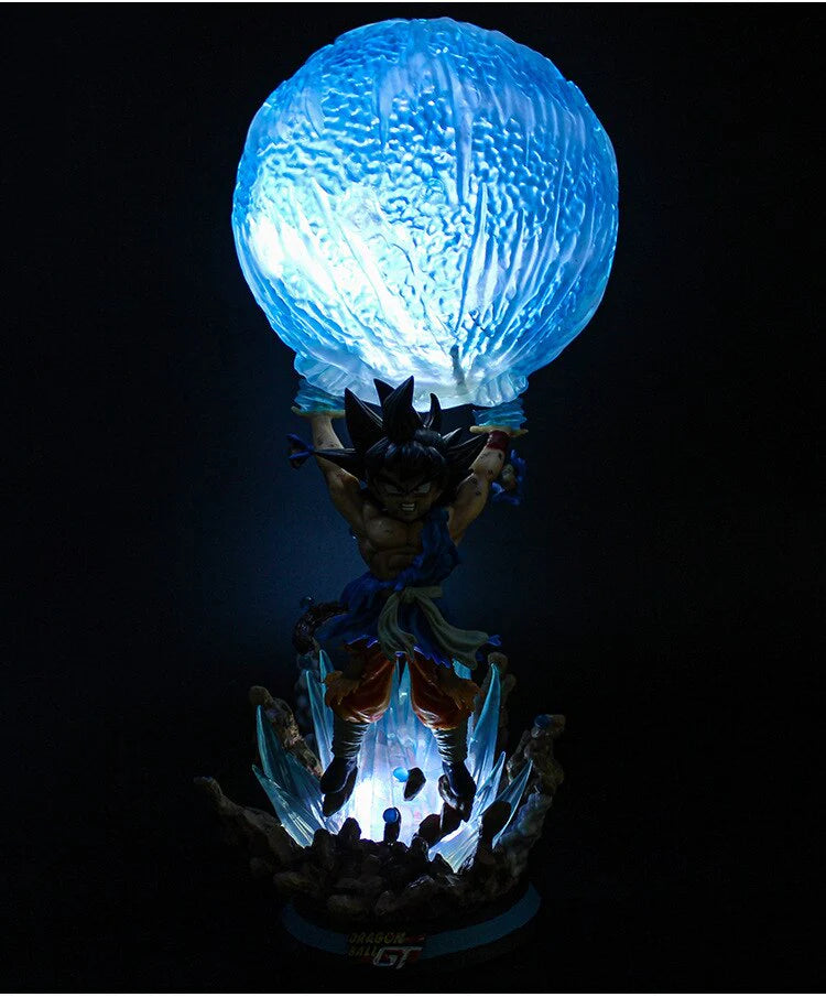 Dragon Ball GT Goku Spirit Bomb Action Figure with Lights | 50 cm | Premium Collectible - Senzo.in