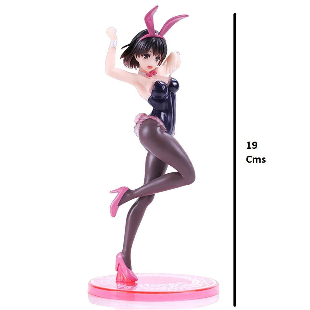 Katou Megumi Bunny Figure ✨ | Saenai Heroine Anime Action Figure (19cm) - Senzo.in