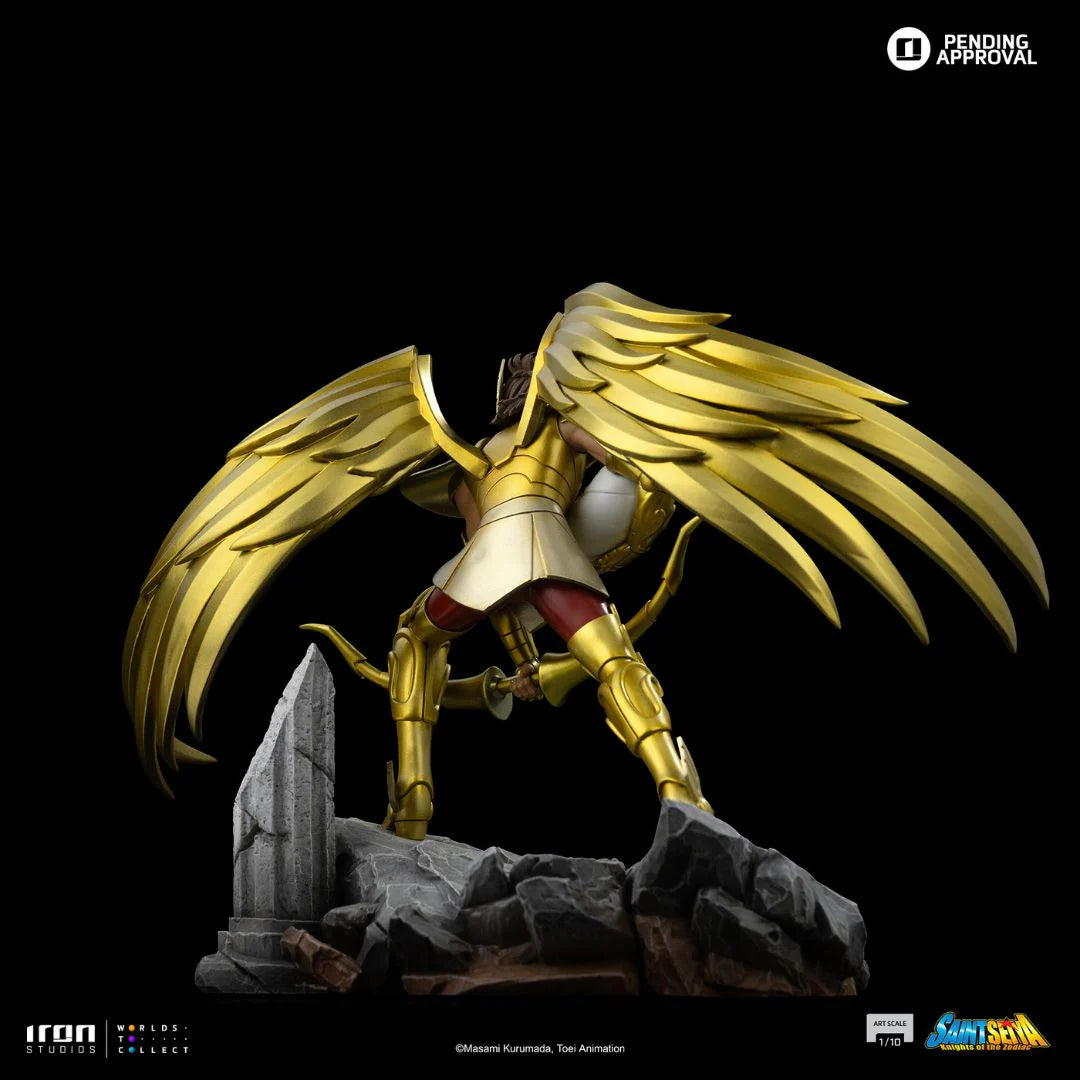 Sagittarius Aiolos Art Statue By Iron Studios - Senzo.in