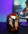 Iron Man Voice-Controlled Helmet | Touch Sensor | Sound & LED Lights | Adjustable Fit Cosplay Mask - Senzo.in