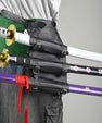 Triple Katana Holder Belt | Leather Samurai Sword Waist Holster | Adjustable Cosplay Accessory - Senzo.in