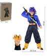 DBZ Future Trunks with Jacket Action Figure (43 cm) | Premium PVC Collectible - Senzo.in