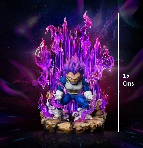 DBZ God of Destruction Vegeta Action Figure (15 cm) | Super Saiyan Break Out Prince Collectible - Senzo.in