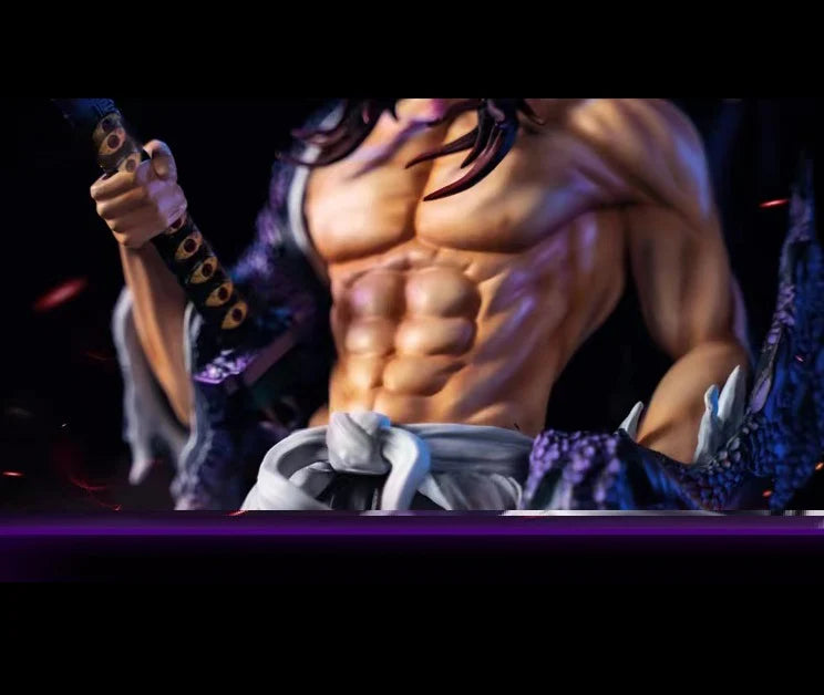 Demon Slayer Kokushibo Upper Moon One Standing Action Figure (30cm) - Senzo.in