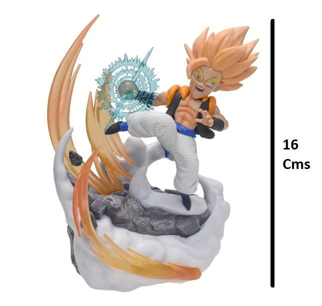 Dragon Ball Gotenks Super Saiyan Action Figure | 18 cm | Boxed Collectible - Senzo.in