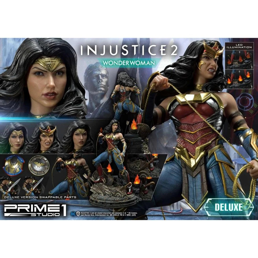 Premium Masterline Injustice 2 Wonder Woman Statue By Prime1 Studios - Senzo.in