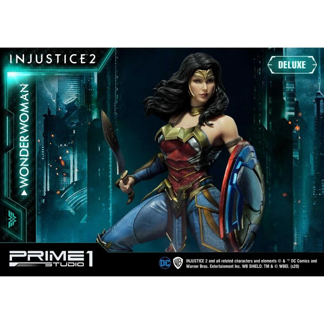 Premium Masterline Injustice 2 Wonder Woman Statue By Prime1 Studios - Senzo.in