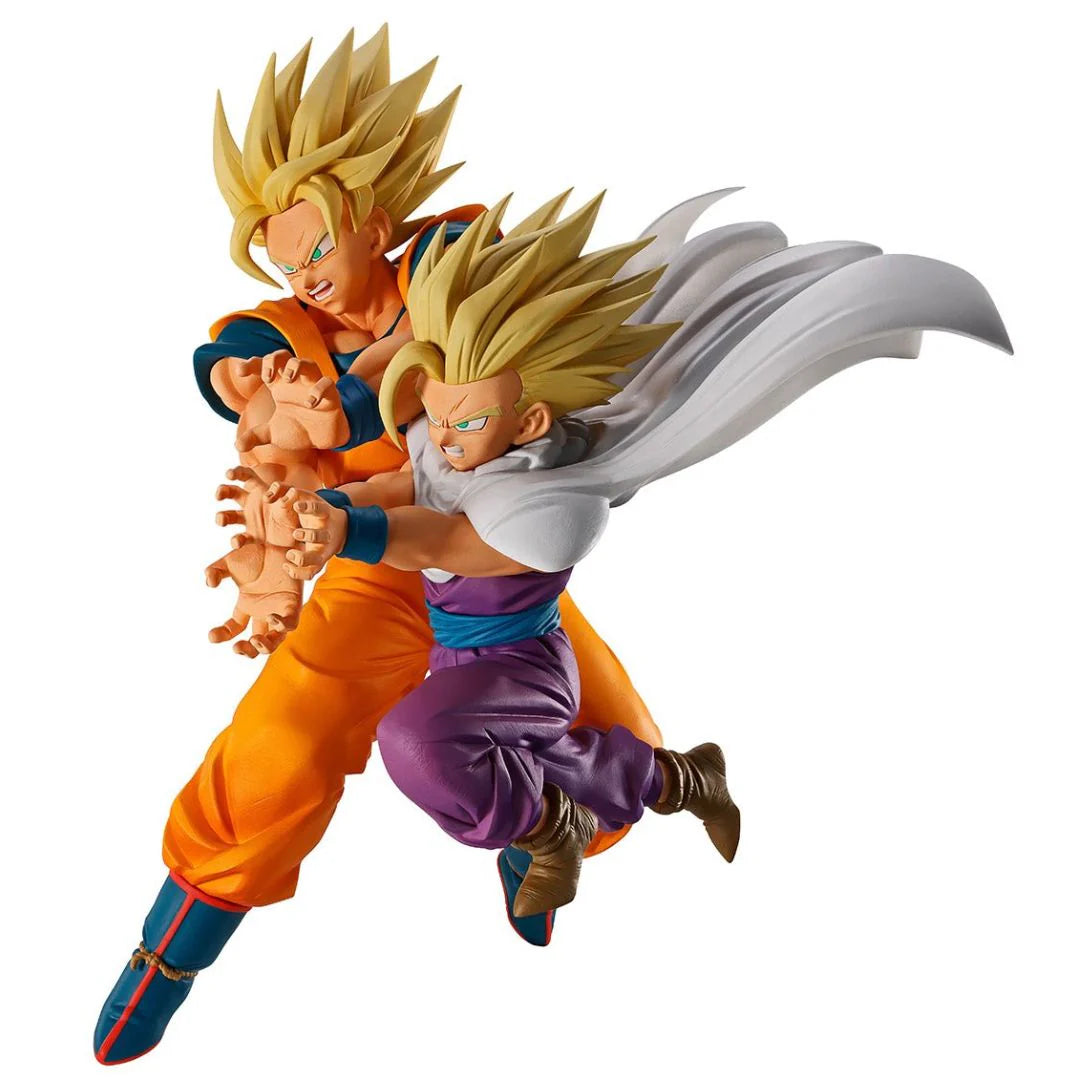 Dragon Ball Z Son Goku And Son Gohan Spectacle Battle Ichibansho Statue By Bandai - Senzo.in