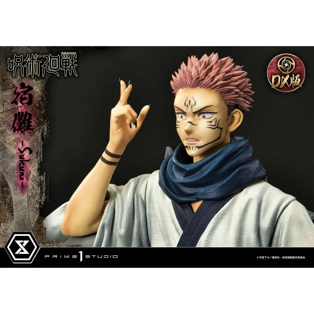Jujutsu Kaisen Sukuna Deluxe Version Statue by Prime 1 Studio - Senzo.in