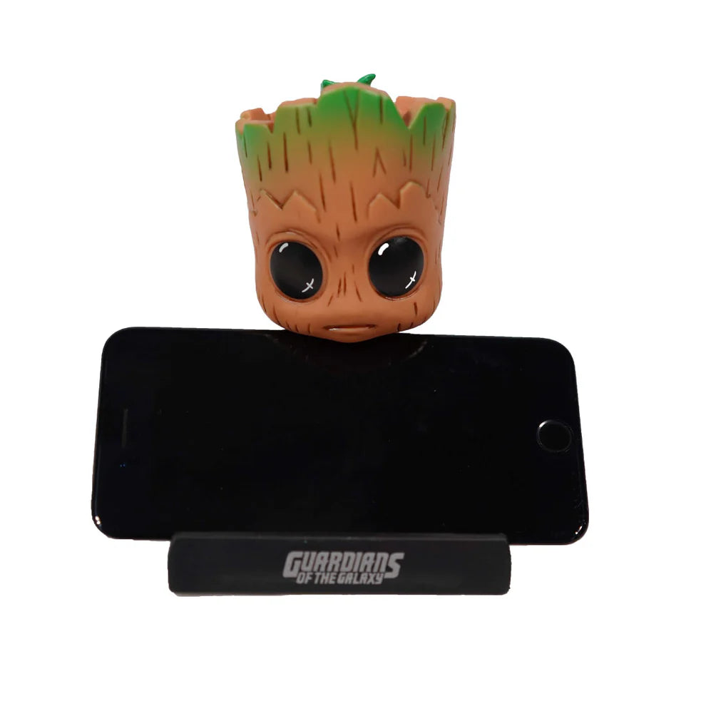 Dancing Groot Bobblehead Mobile Holder for Car & Desk | 14.5 cm - Senzo.in