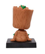 Dancing Groot Bobblehead Mobile Holder for Car & Desk | 14.5 cm - Senzo.in