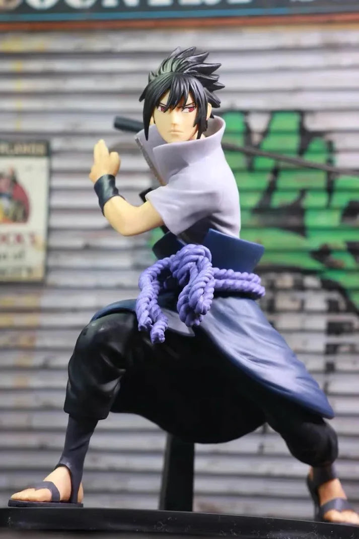Sasuke Uchiha Sword Action Figure – 17 cm Lightning Avenger Edition (PVC) - Senzo.in