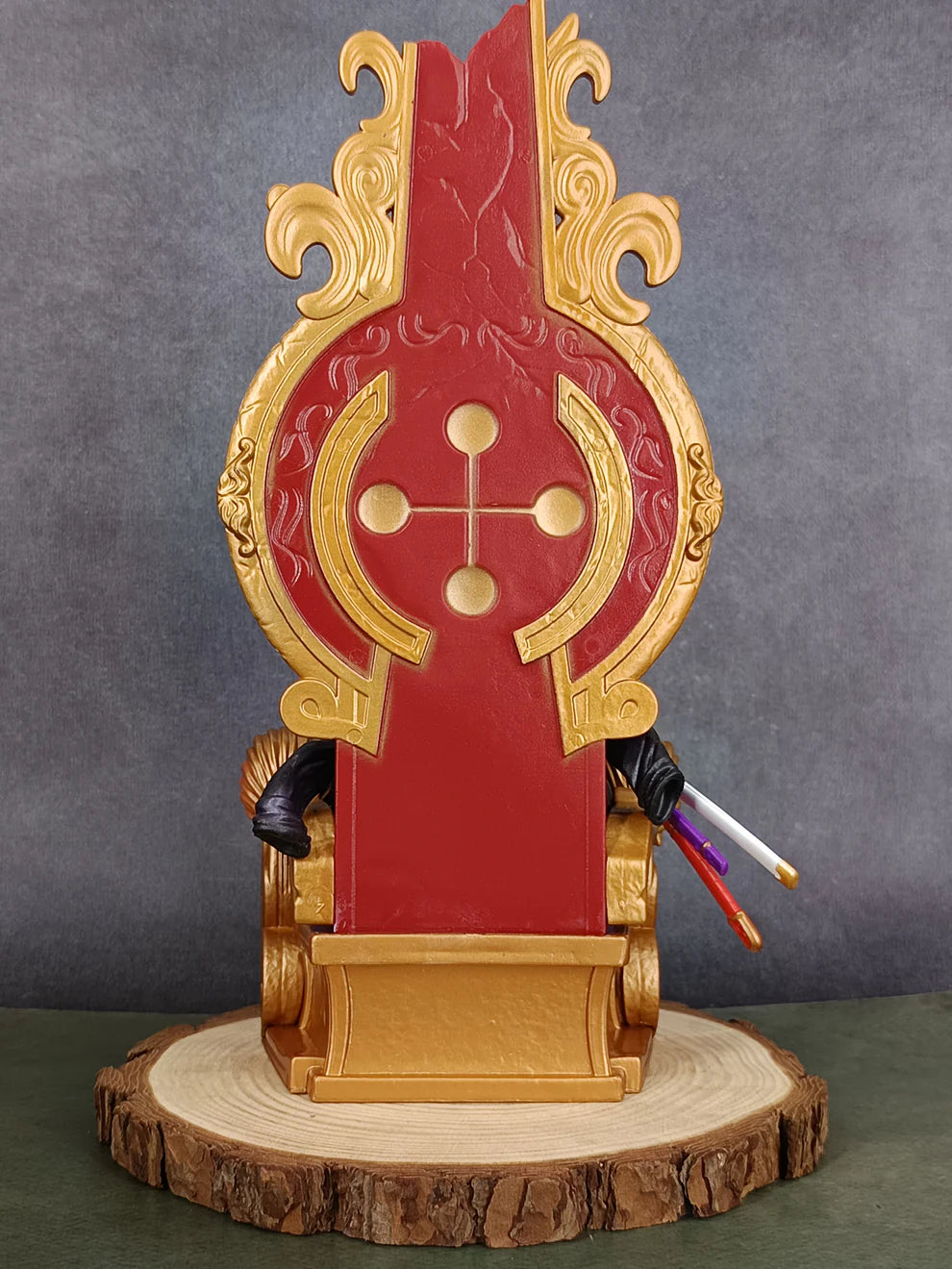 Roronoa Zoro Sitting on Throne Action Figure (30 CM | PVC) - Senzo.in