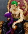Roronoa Zoro Sitting on Throne Action Figure (30 CM | PVC) - Senzo.in
