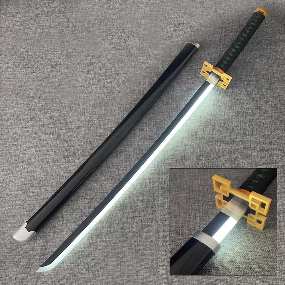 Demon Slayer Muichiro Tokito LED Katana | 108 cm | Rechargeable | Mist Hashira Sword - Senzo.in