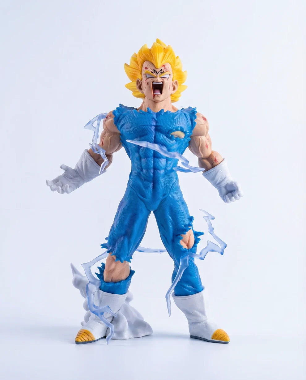 Dragon Ball Z Majin Vegeta Action Figure (27 cm) | Double Head Edition PVC Collectible - Senzo.in