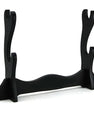 Premium Wooden Katana Stand | Black Finish | Detachable Display Holder - Senzo.in