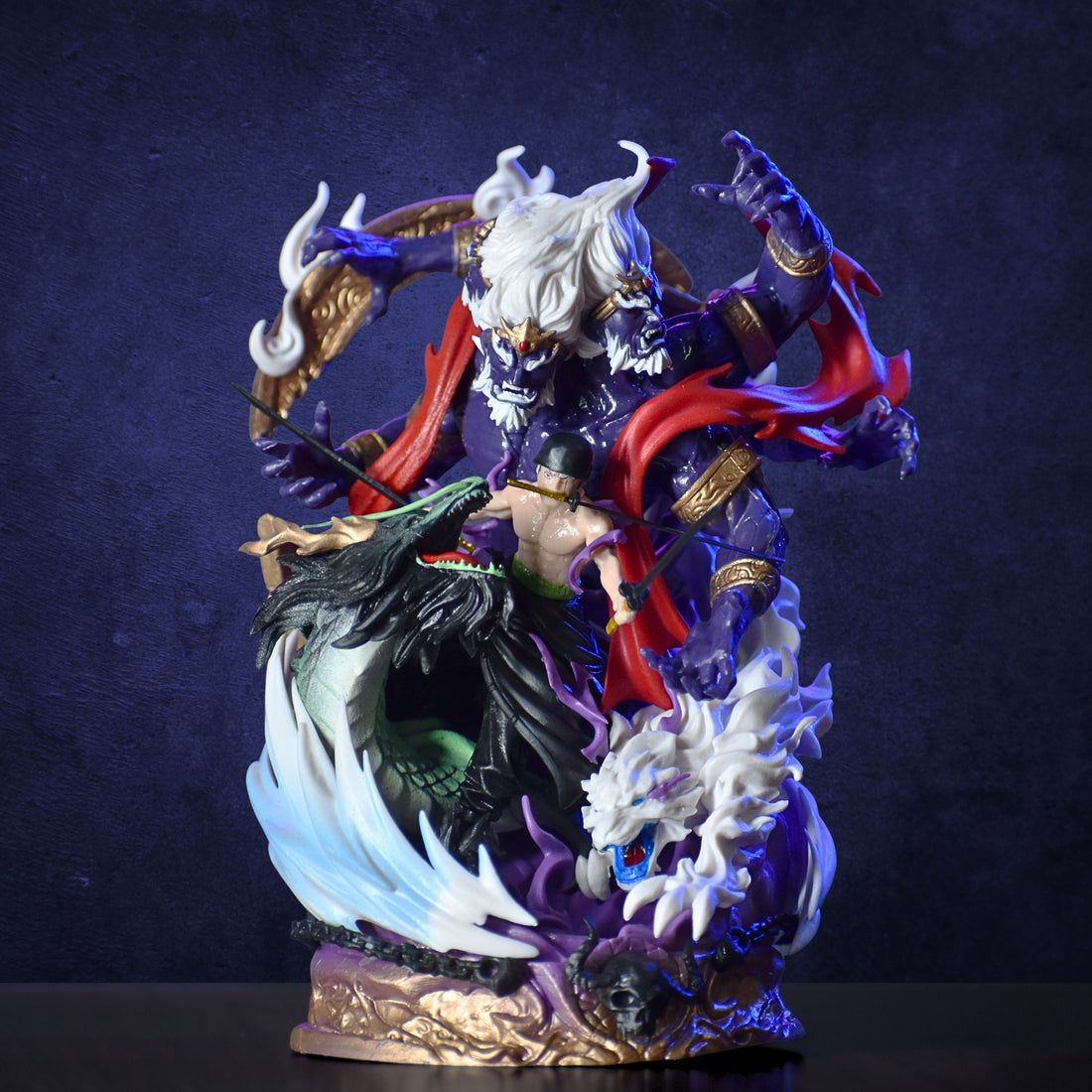 Roronoa Zoro Demon Dragon God Asura Action Figure (20 CM | PVC) - Senzo.in