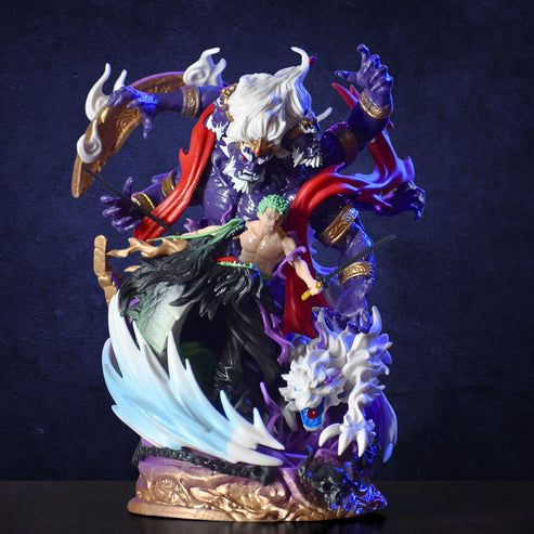 Roronoa Zoro Demon Dragon God Asura Action Figure (20 CM | PVC) - Senzo.in