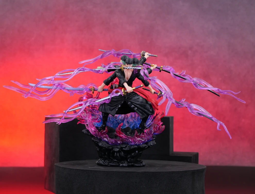 Roronoa Zoro Asura Form Action Figure – Nine Swords, Three Faces (13 CM | PVC) - Senzo.in
