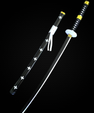 Trafalgar D. Law Kikoku Katana | Wooden Blade | 104 cm | One Piece Cosplay Sword - Senzo.in