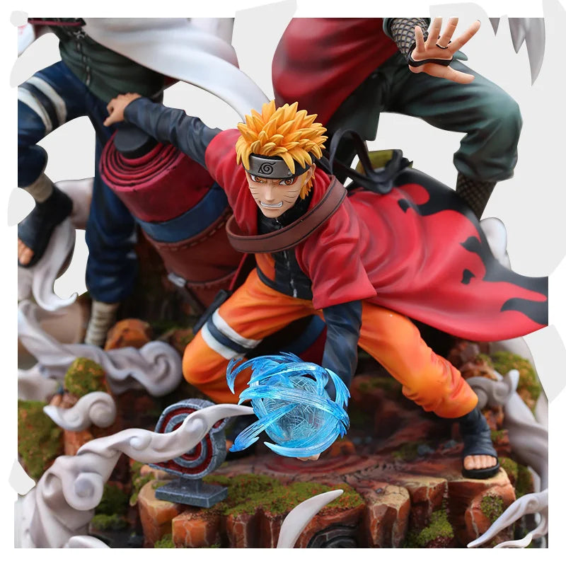 Naruto Legendary Trio Figure – Naruto, Minato & Jiraiya (41 CM) - Senzo.in