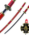 Roronoa Zoro Sandai Kitetsu Katana | Wooden Blade | 104 cm | One Piece Cosplay Sword - Senzo.in
