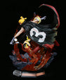 Sanji GK Wano Country Black Foot Hitomi Action Figure – Light Emitting Double Head (PVC) - Senzo.in