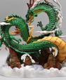 Shenron Dragon with Kid Goku Figure (25 cm) | Dragon Ball Z Premium Collectible - Senzo.in