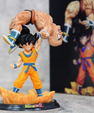 Dragon Ball Z Goku vs Nappa GK Action Figure (12 cm) | Battle Scene PVC Collectible - Senzo.in
