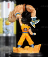Dragon Ball Z Goku vs Nappa GK Action Figure (12 cm) | Battle Scene PVC Collectible - Senzo.in